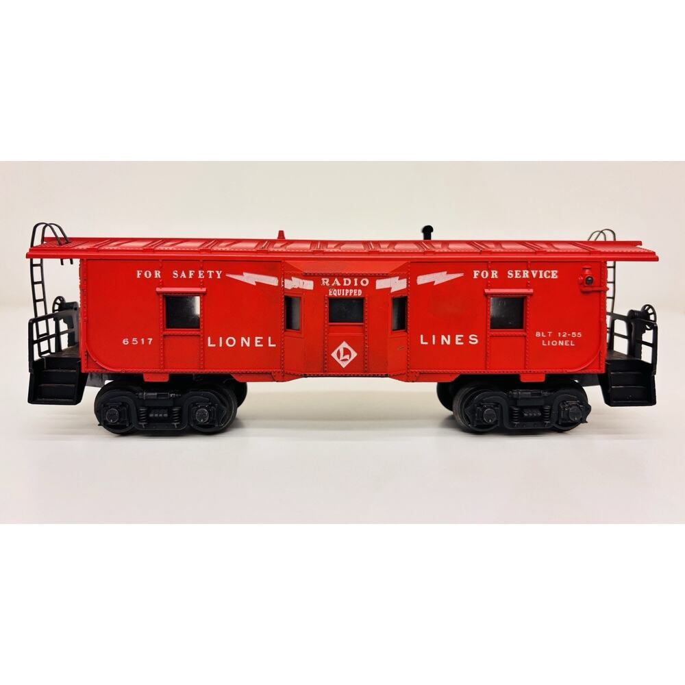 Lionel Postwar O Bay Window Caboose 6517